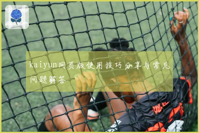 kaiyun网页版使用技巧分享与常见问题解答